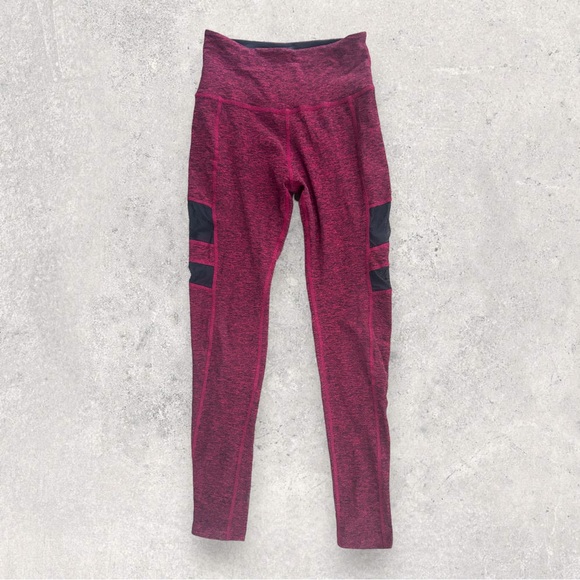 Beyond Yoga Spacedye Leggings Small Rise Above Long High Waisted Mesh Panel - Picture 1 of 8